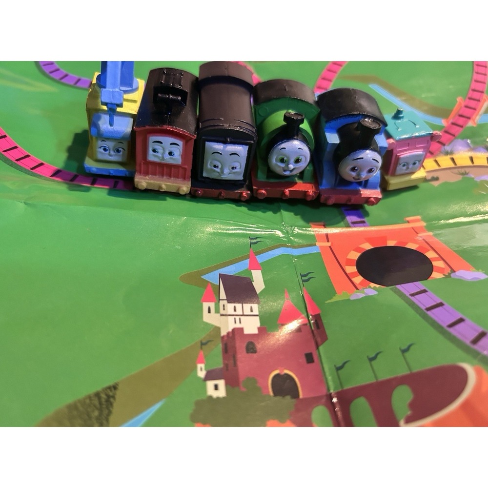 Thomas & Friends Train Lot Playmat Thomas Percy‎ Mini Engines Cars Bundle